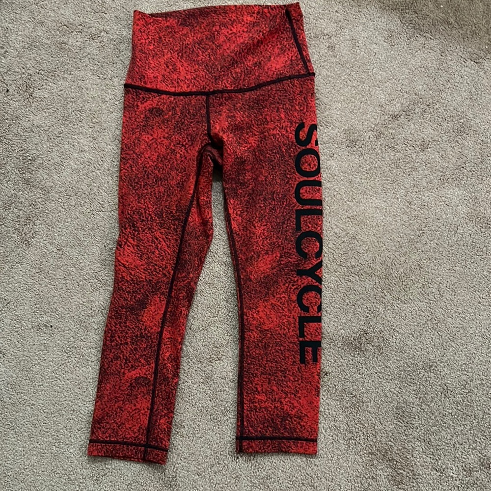 Lulu x SoulCycle leggings